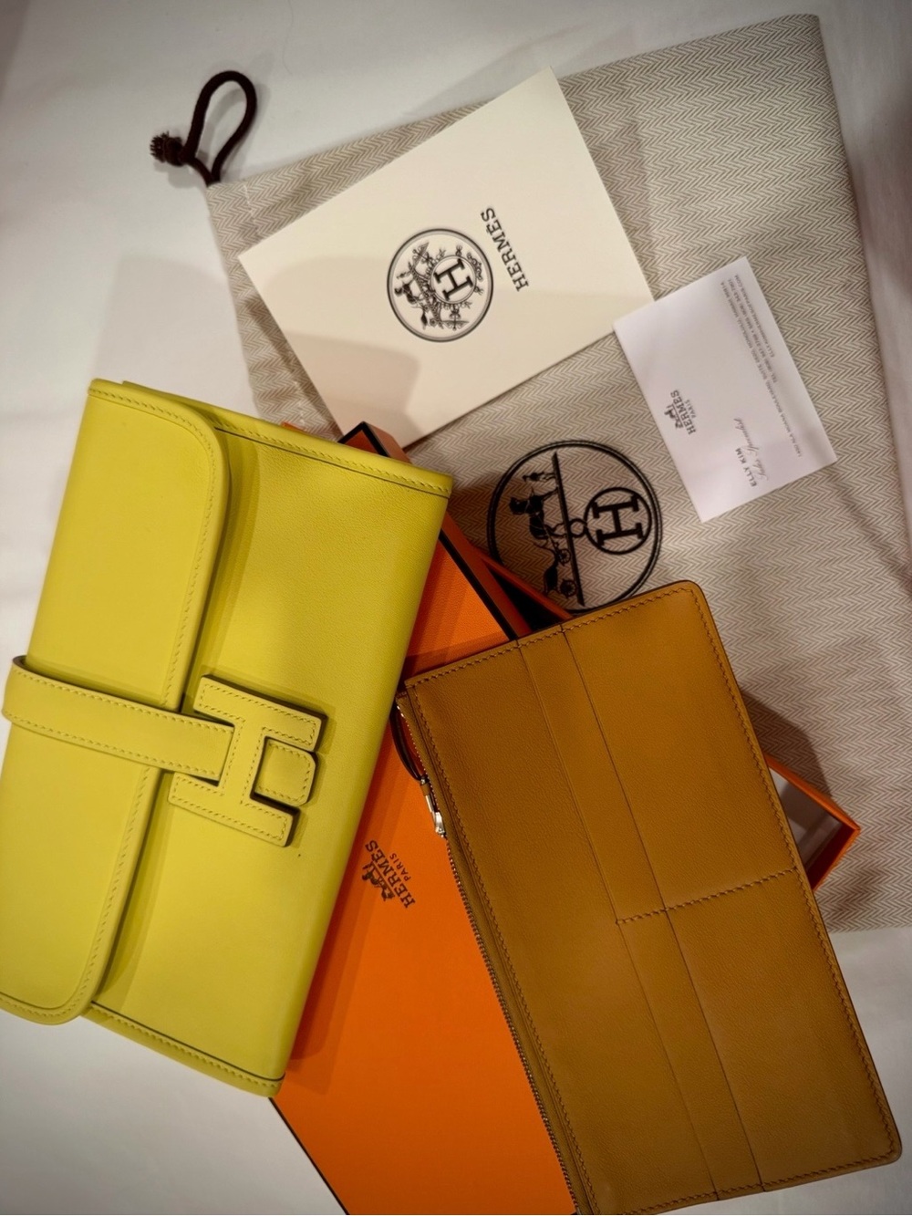 JIGE Duo Hermes Wallet